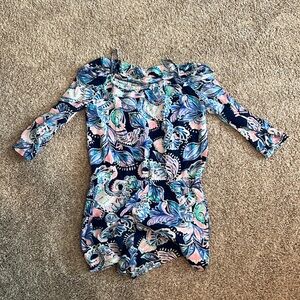 Lilly Pulitzer girl XL romper